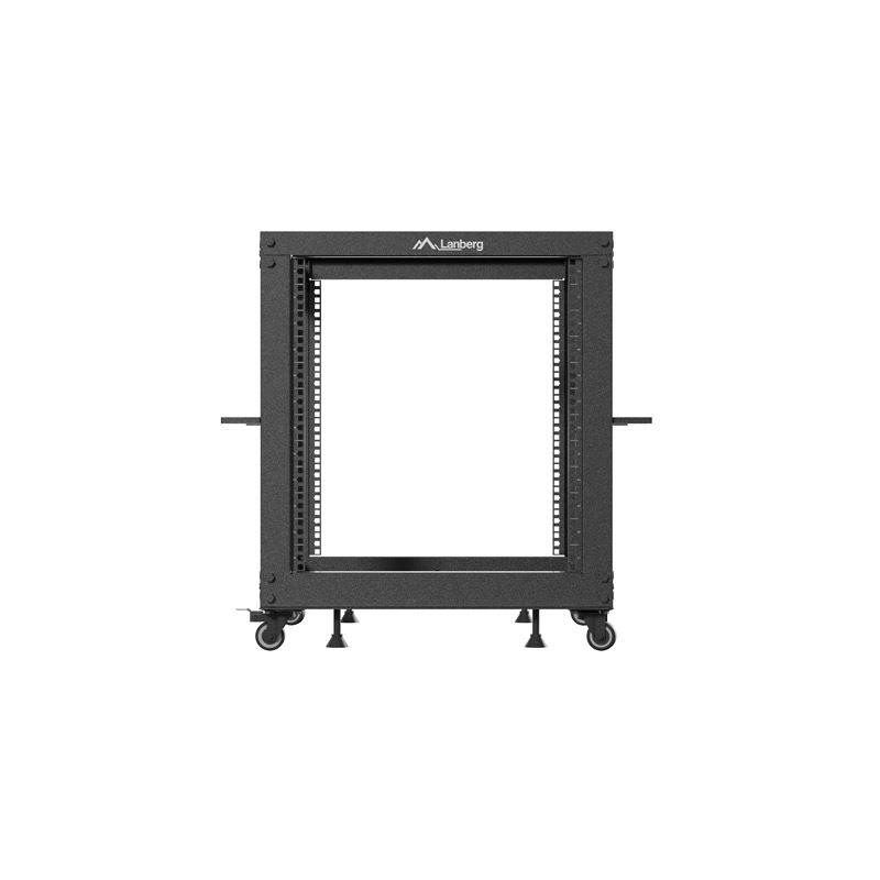 Stojak open rack Lanberg 19" 12U 600x600-1100 regulowany cza… | PartsPC.pl
