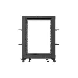 Stojak open rack Lanberg 19" 15U 600x600-1100 regulowany cza… | PartsPC.pl
