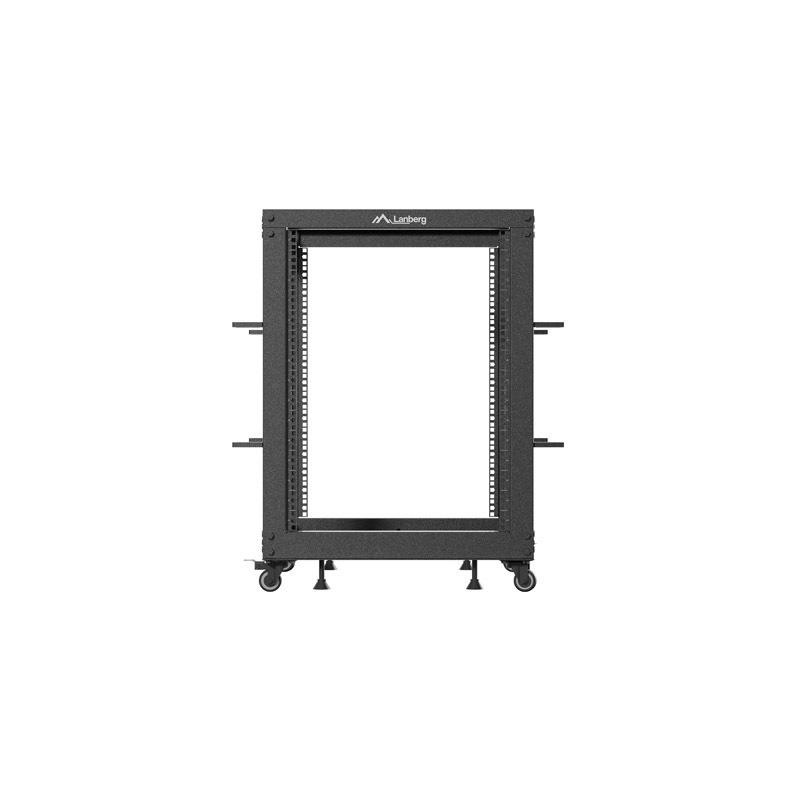 Stojak open rack Lanberg 19" 15U 600x600-1100 regulowany cza… | PartsPC.pl