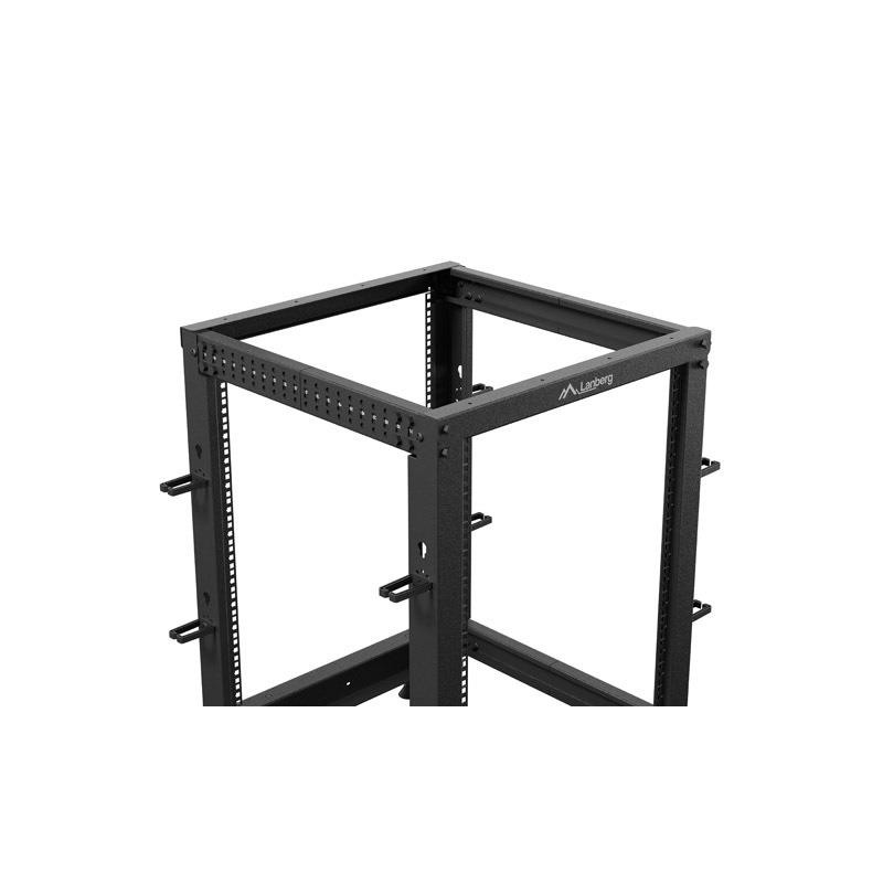 Stojak open rack Lanberg 19" 15U 600x600-1100 regulowany cza… | PartsPC.pl