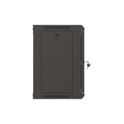 Szafa instalacyjna Rack wisząca 19" 9U 540x350 czarna Drzwi … | PartsPC.pl