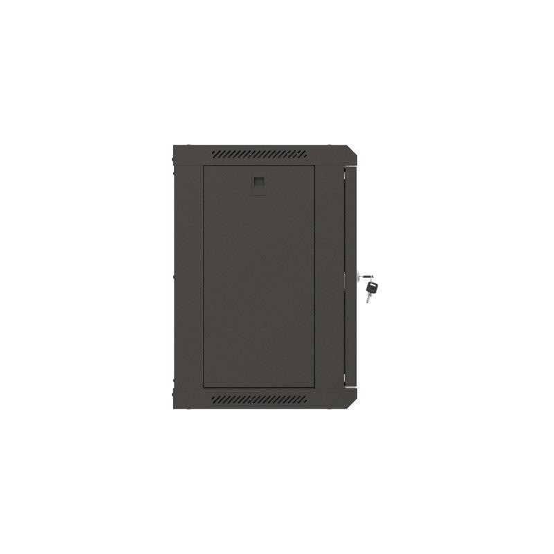 Szafa instalacyjna Rack wisząca 19" 9U 540x350 czarna Drzwi … | PartsPC.pl