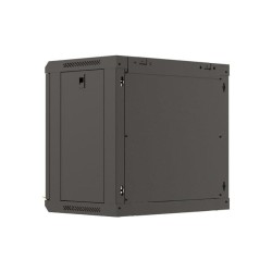 Szafa instalacyjna Rack wisząca 19" 9U 540x350 czarna Drzwi … | PartsPC.pl
