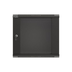 Szafa instalacyjna Rack wisząca 19" 9U 540x350 czarna Drzwi … | PartsPC.pl
