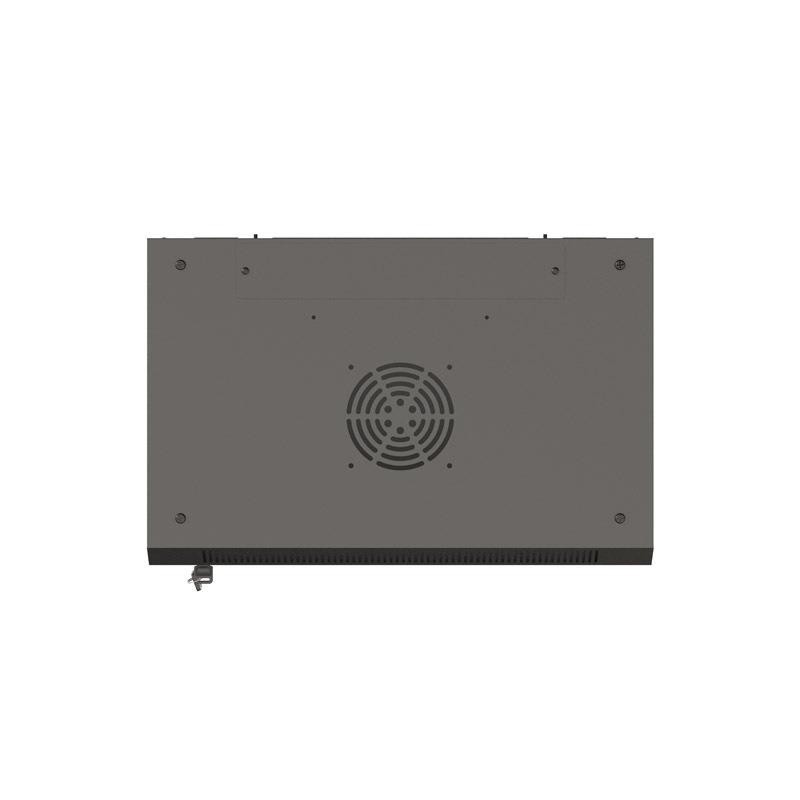 Szafa instalacyjna Rack wisząca 19" 9U 540x350 czarna Drzwi … | PartsPC.pl
