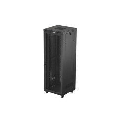 Szafa instalacyjna Rack Lanberg stojąca 19" 47U 800x800 czar… | PartsPC.pl