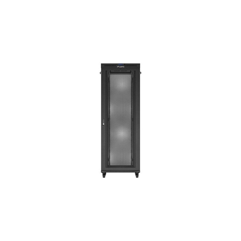 Szafa instalacyjna Rack Lanberg stojąca 19" 47U 800x800 czar… | PartsPC.pl