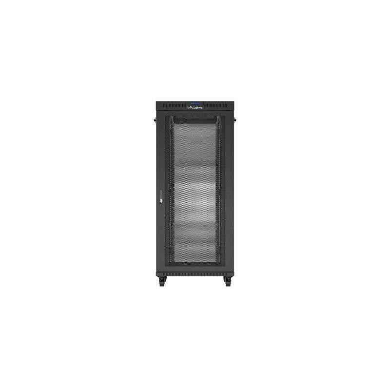Szafa instalacyjna Rack Lanberg stojąca 19" 37U 800x800 czar… | PartsPC.pl