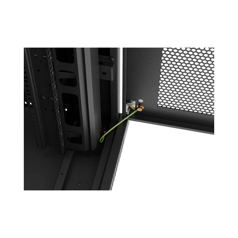 Szafa instalacyjna Rack Lanberg stojąca 19" 37U 800x800 czar… | PartsPC.pl