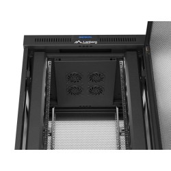 Szafa instalacyjna Rack Lanberg stojąca 19" 37U 800x800 czar… | PartsPC.pl