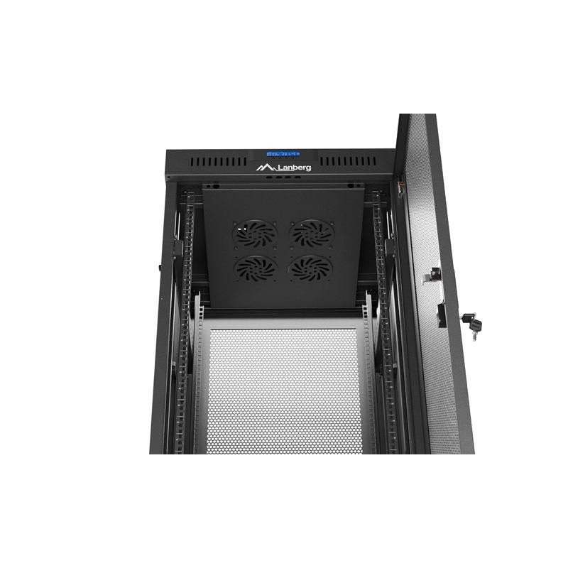 Szafa instalacyjna Rack Lanberg stojąca 19" 37U 600x600... | PartsPC.pl