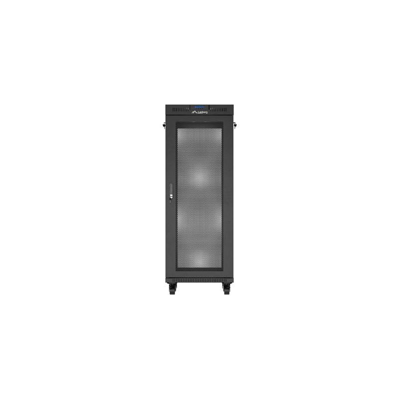 Szafa instalacyjna Rack Lanberg stojąca 19" 32U 600x600 czar… | PartsPC.pl