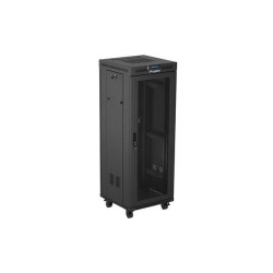 Szafa instalacyjna Rack Lanberg stojąca 19" 32U 600x600 czar… | PartsPC.pl