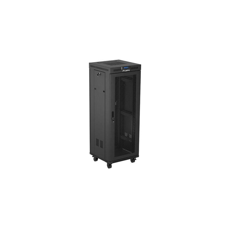 Szafa instalacyjna Rack Lanberg stojąca 19" 32U 600x600 czar… | PartsPC.pl