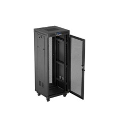 Szafa instalacyjna Rack Lanberg stojąca 19" 32U 600x600 czar… | PartsPC.pl