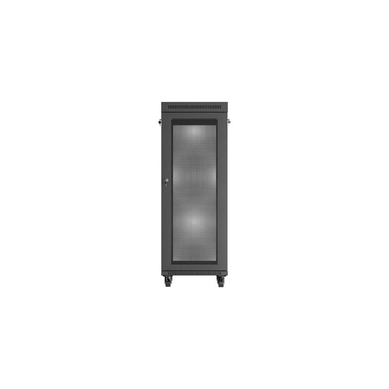 Szafa instalacyjna Rack Lanberg stojąca 19" 32U 600x600 czar… | PartsPC.pl