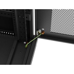 Szafa instalacyjna Rack Lanberg stojąca 19" 32U 600x600 czar… | PartsPC.pl