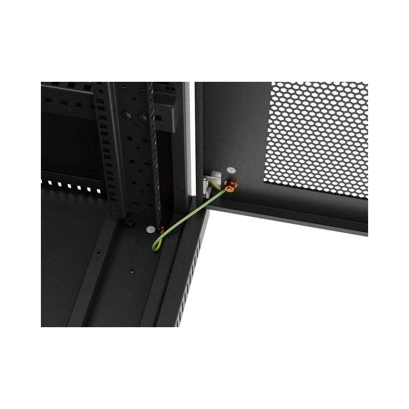 Szafa instalacyjna Rack Lanberg stojąca 19" 32U 600x600 czar… | PartsPC.pl