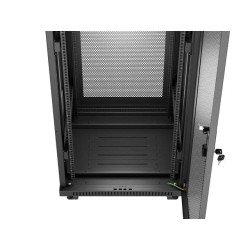 Szafa instalacyjna Rack Lanberg stojąca 19" 32U 600x600 czar… | PartsPC.pl