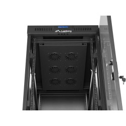 Szafa instalacyjna Rack Lanberg stojąca 19" 32U 600x1000 cza… | PartsPC.pl