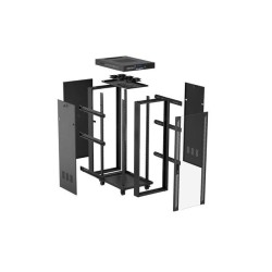 Szafa instalacyjna Rack Lanberg stojąca 19" 32U 600x1000 cza… | PartsPC.pl