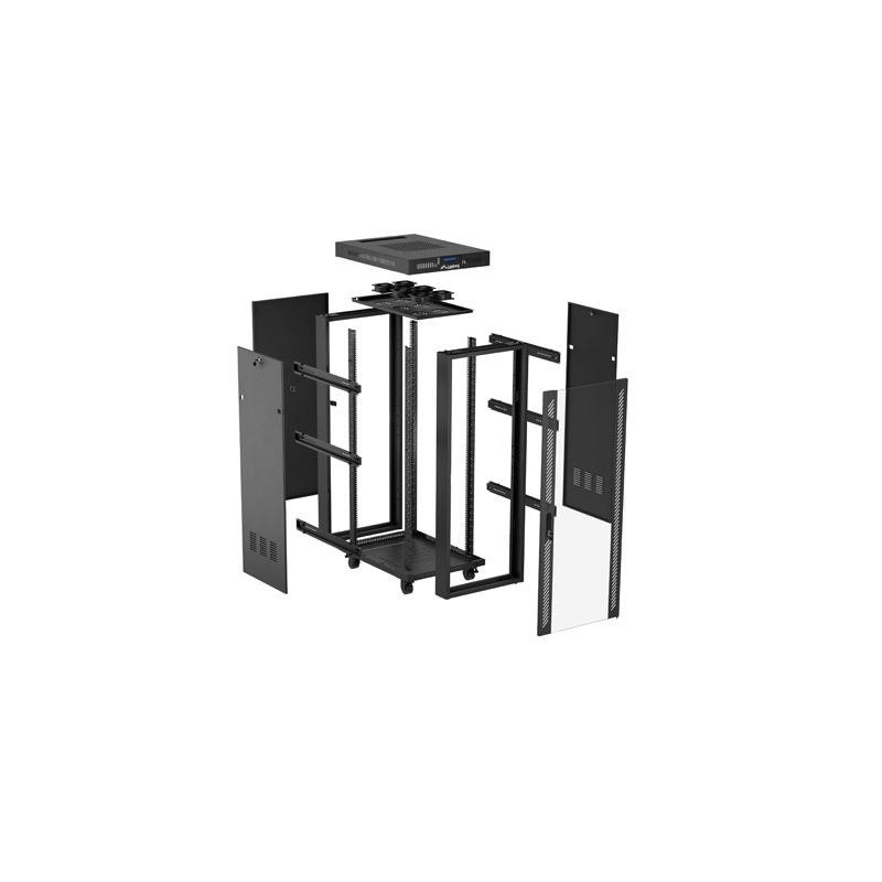 Szafa instalacyjna Rack Lanberg stojąca 19" 32U 600x1000 cza… | PartsPC.pl