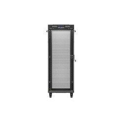 Szafa instalacyjna Rack Lanberg 19" 32U 600x1000 czarna drzw… | PartsPC.pl