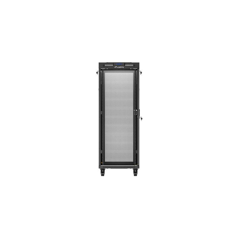 Szafa instalacyjna Rack Lanberg 19" 32U 600x1000 czarna drzw… | PartsPC.pl