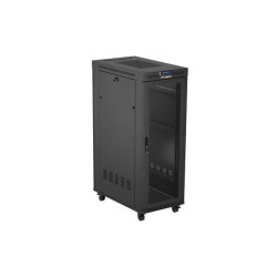 Szafa instalacyjna Rack Lanberg 19" 32U 600x1000 czarna drzw… | PartsPC.pl