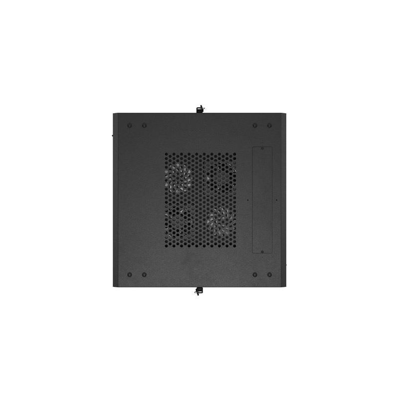 Szafa inastalacyjna rack Lanberg 19" 15U 600x600 czarna drzw… | PartsPC.pl