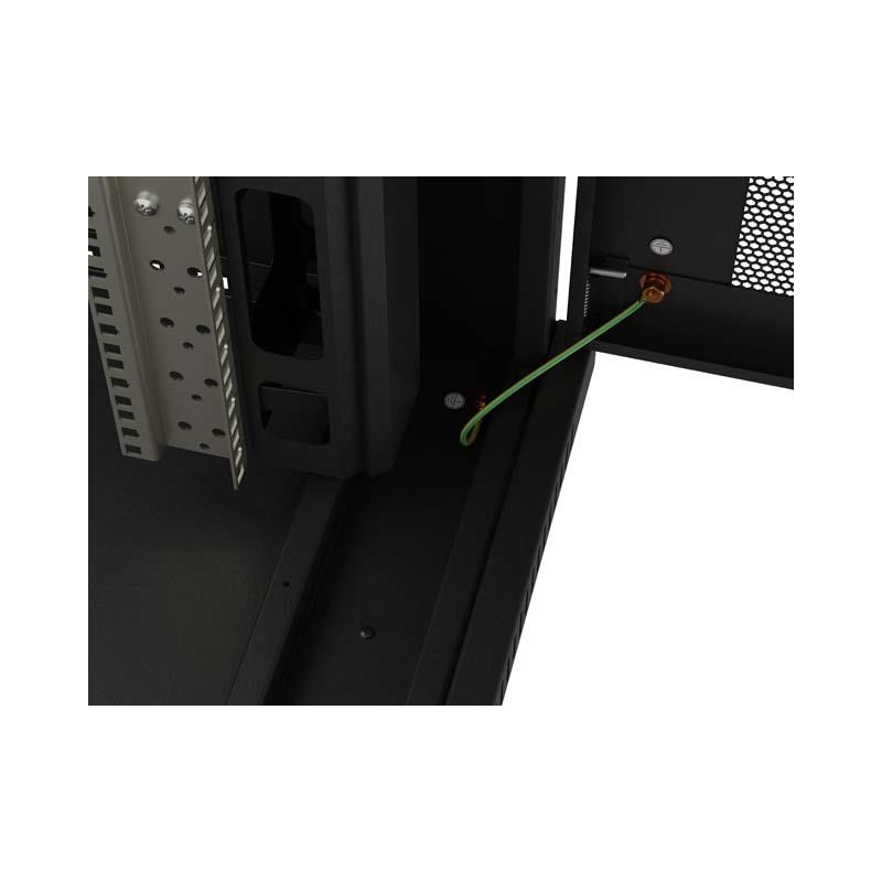 Szafa instalacyjna Rack Lanberg Stojąca 19" 22U 800x1200 Cza… | PartsPC.pl