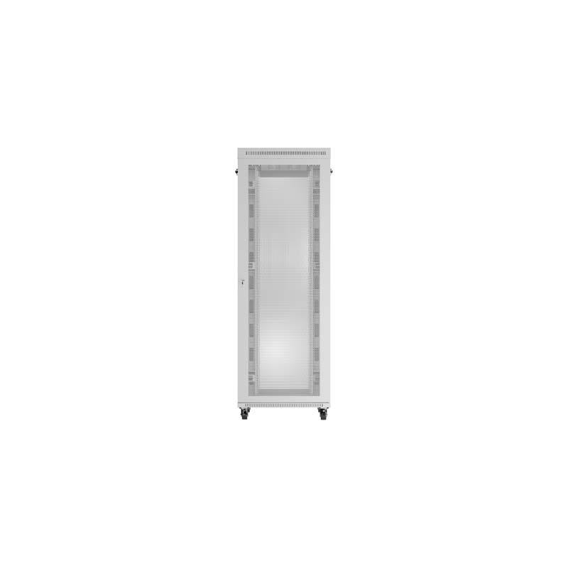 Szafa instalacyjna Rack stojąca 19" 47U 800x1000 Drzwi Perfo… | PartsPC.pl