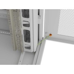 Szafa instalacyjna Rack stojąca 19" 47U 800x1000 Drzwi Perfo… | PartsPC.pl