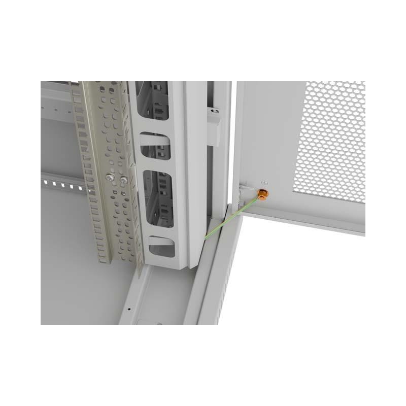Szafa instalacyjna Rack stojąca 19" 47U 800x1000 Drzwi Perfo… | PartsPC.pl