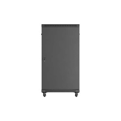 Szafa instalacyjna Rack stojąca 19" 22U 600x1200 czarna drzw… | PartsPC.pl