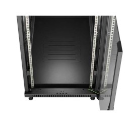 Szafa instalacyjna Rack stojąca 19" 22U 600x1200 czarna drzw… | PartsPC.pl