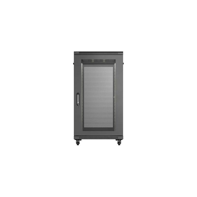 Szafa instalacyjna Rack Lanberg stojąca 19" 22U 600x1000 Cza… | PartsPC.pl