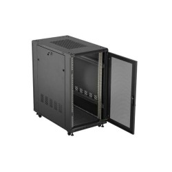 Szafa instalacyjna Rack Lanberg stojąca 19" 22U 600x1000 Cza… | PartsPC.pl