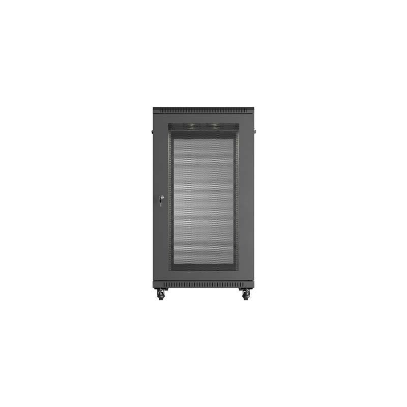 Szafa instalacyjna Rack Lanberg stojąca 19" 22U 600x1000 Cza… | PartsPC.pl