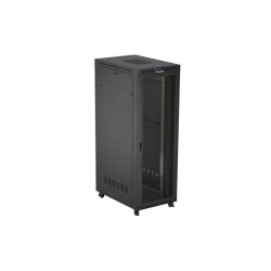 Szafa instalacyjna Rack stojąca 19" 47U 800x1200 czarna drzw… | PartsPC.pl