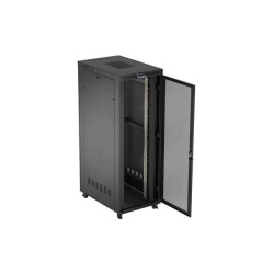 Szafa instalacyjna Rack stojąca 19" 47U 800x1200 czarna drzw… | PartsPC.pl