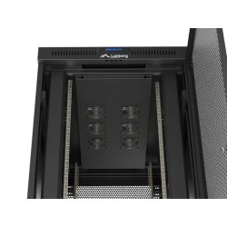Szafa instalacyjna Rack stojąca 19" 47U 800x1200 czarna drzw… | PartsPC.pl