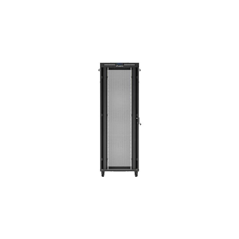 Szafa instalacyjna Rack stojąca 19" 47U 800x1200 czarna drzw… | PartsPC.pl