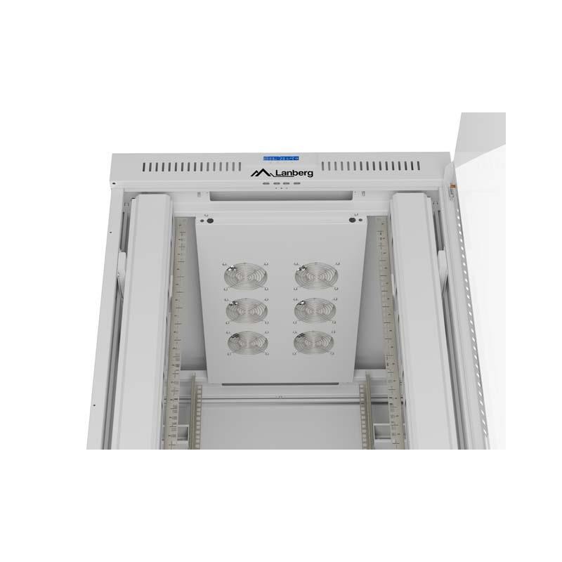 Szafa instalacyjna Rack stojąca 19" 47U 800x1000 szara Lanbe… | PartsPC.pl