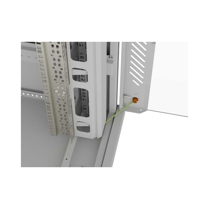 Szafa instalacyjna Rack stojąca 19" 47U 800x1000 szara Lanbe… | PartsPC.pl
