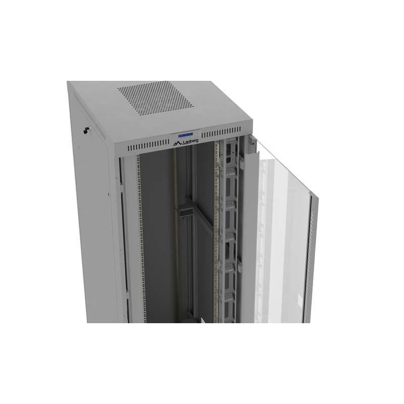 Szafa instalacyjna Rack stojąca 19" 47U 800x1000 szara Lanbe… | PartsPC.pl