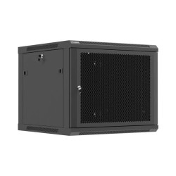 Szafa instalacyjna Rack 19" Lanberg 9U 600x600 wisząca czarn… | PartsPC.pl