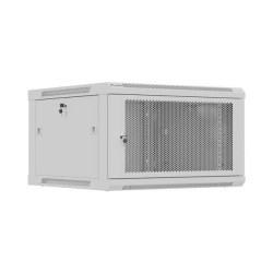 Szafa instalacyjna Rack 19" Lanberg 6U 600x600 wisząca szara… | PartsPC.pl