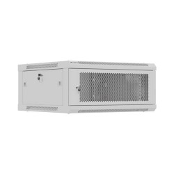 Szafa instalacyjna Rack wisząca 19" 4U 600x600 szara drzwi p… | PartsPC.pl