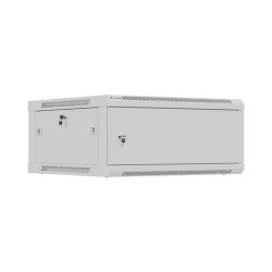 Szafa instalacyjna Rack wisząca 19" 4U 600x600 szara drzwi m… | PartsPC.pl